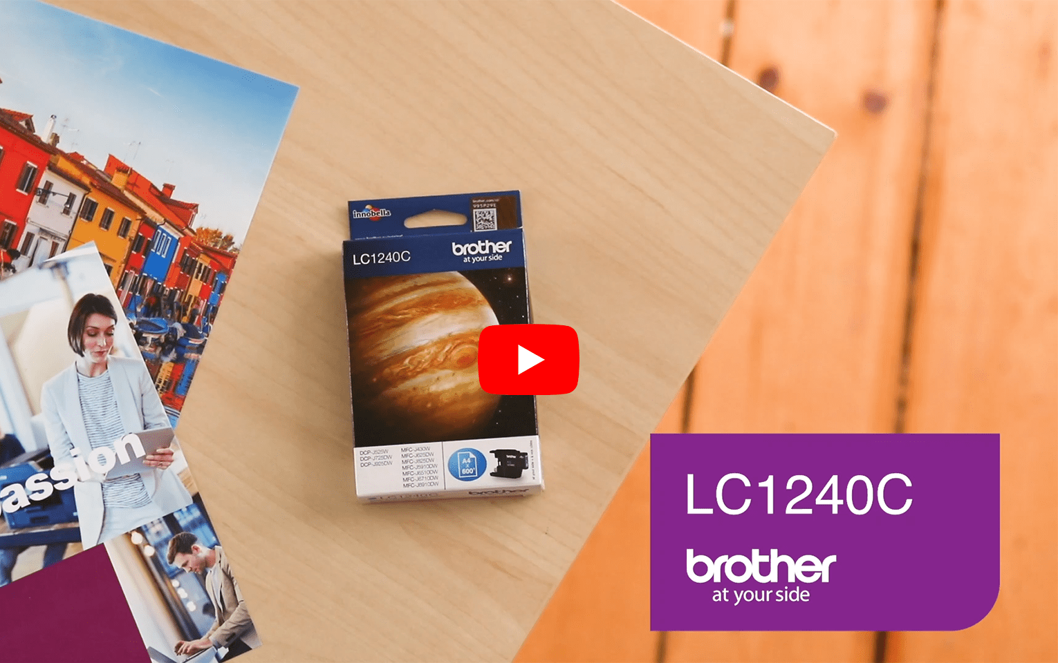 Genuine Brother LC1240C Ink Cartridge – Cyan 5